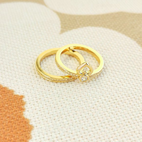 kate spade Jewelry Kate Spade Shining Spade Gold Ring Size 7 Poshmark